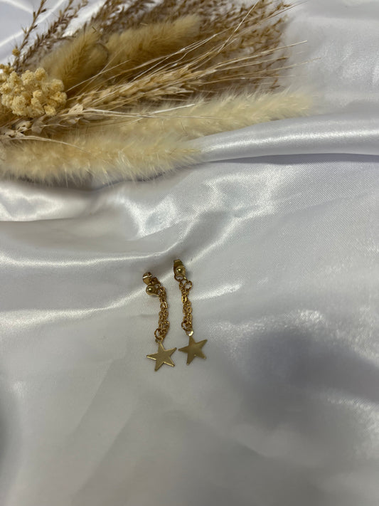 Layla star earring gold