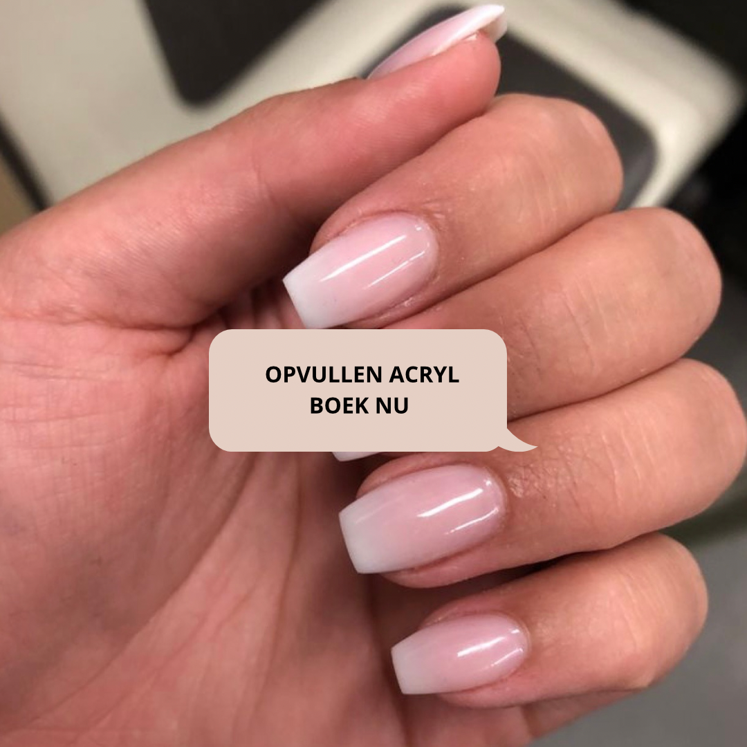 Opvullen acryl